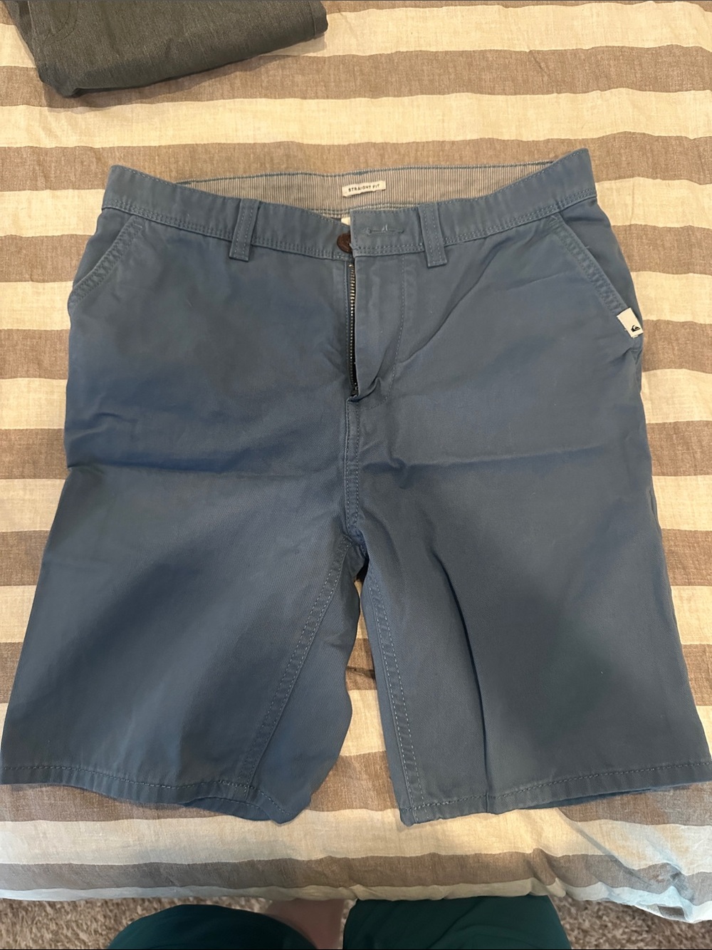 Quiksilver Boys Blue Casual Chino Shorts